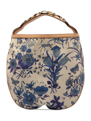 Gucci Flora Canvas  Wave Hobo Bag