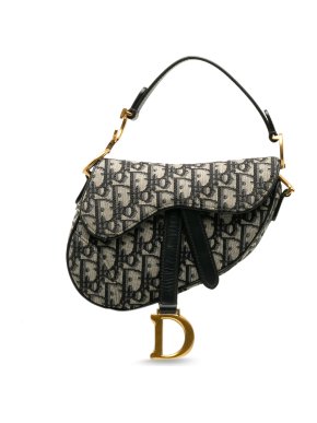 Dior Mini Oblique Saddle Bag