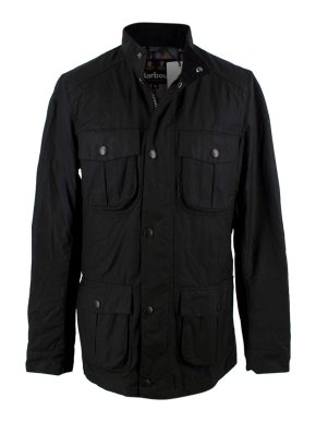 Barbour Black Corbridge Wax Jacket