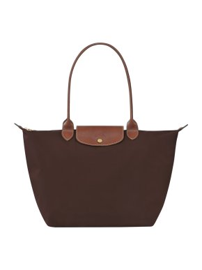 Longchamp Brown Le Pliage Tote Bag