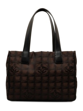 Chanel Brown New Travel Line Tote Bag