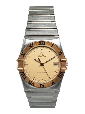 Omega Quartz Stainless Steel Constellation Watch