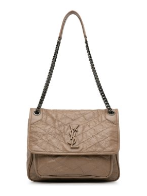Saint Laurent Beige Medium Niki Bag