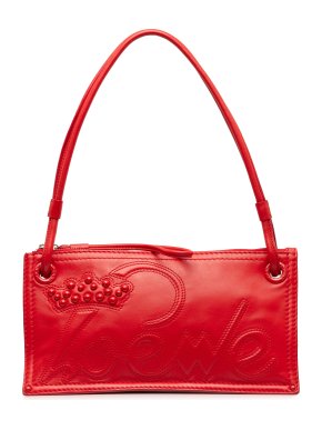 Loewe Red Logo Shoulder Bag