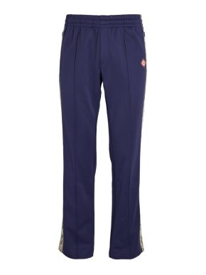 Casablanca Navy Laurel-Stripe Sweatpants
