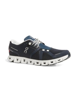 On Running Midnight Navy Cloud 5 Trainers