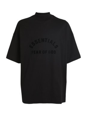 Fear of God Essentials Black Logo T-Shirt