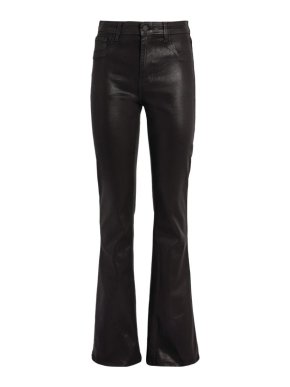 L'Agence Marty Coated Ultra High-Rise Flare Jean