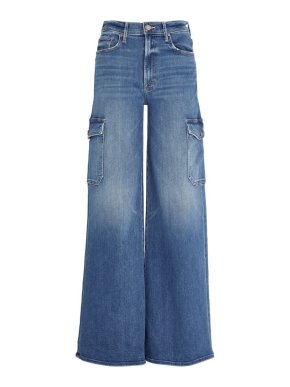 Mother The Undercover Sneak High-Rise Cargo Jeans