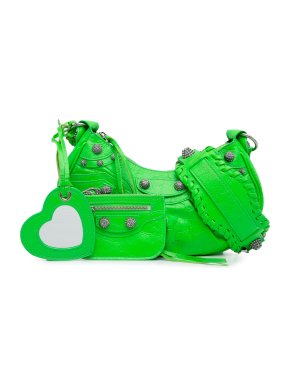 Balenciaga Neon Green Motocross Le Cagole XS