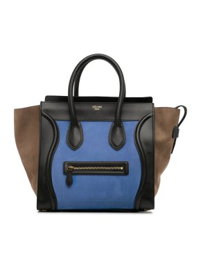 Celine Mini Tricolor Luggage Tote