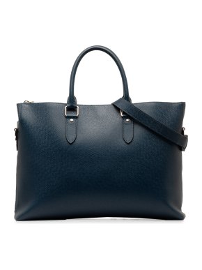 Louis Vuitton Navy Taiga Anton Soft Briefcase