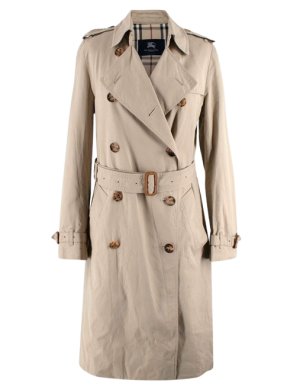 Burberry Double Breasted The Kensingnton Trench Coat 1