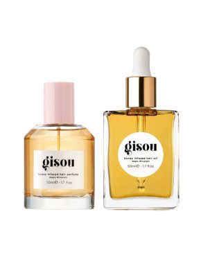 Gisou Honey Infused Hair Oil and Hair Perfume Travel Set