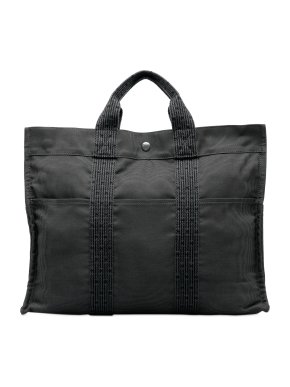 Hermes Grey Herline MM Tote Bag