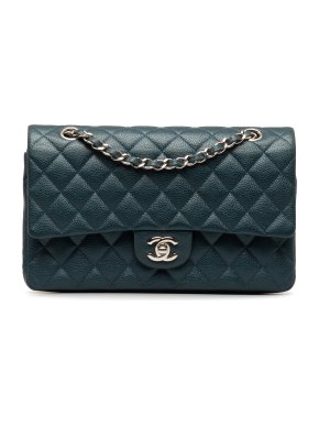 Chanel Medium Caviar Leather Double Flap Bag