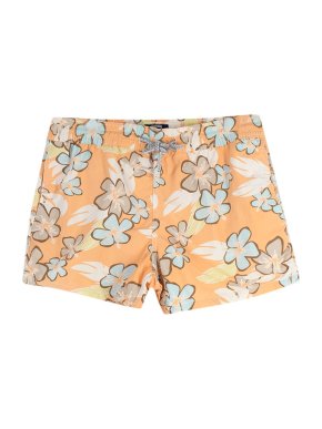 Vilebrequin Orange Floral-print Shorts