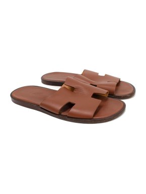 Hermes Gold Izmir Sandals
