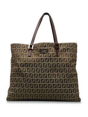 Fendi Zucchino Tote Bag