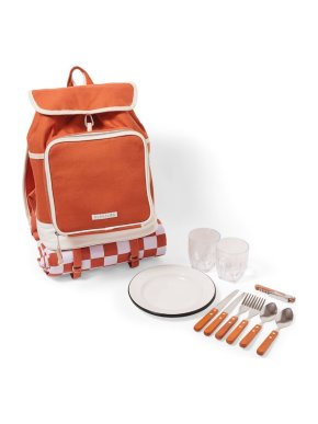 Sunnylife Terracotta Luxe Picnic Backpack
