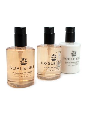 Noble Isle Rhubarb Rhubarb Bath and Body Set