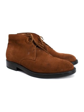 Tod's Brown Suede Desert Boots