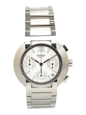 Hermes Quartz Stainless Steel Nomade Watch