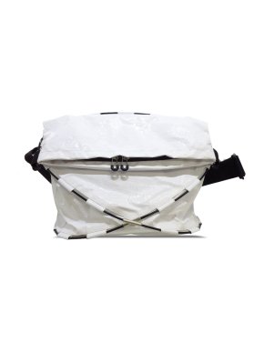 Bottega Veneta White Tech Crossbody Bag