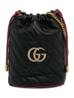 Gucci Mini Torchon GG Marmont 2.0 Bucket Bag