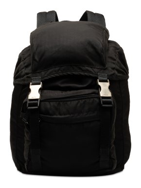Prada Black Tessuto Montagna Backpack