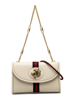 Gucci Small Rajah Web Chain Crossbody Bag