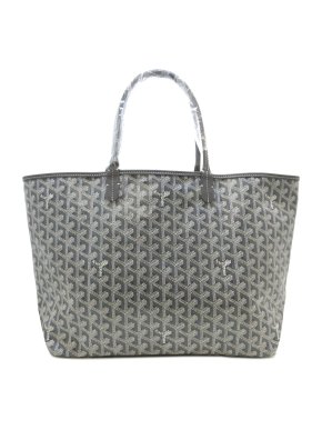 Goyard Grey Goyardine Saint Louis PM Tote Bag