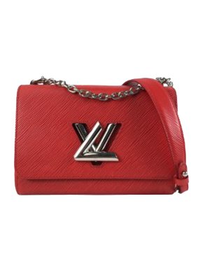 Louis Vuitton Red Epi Twist MM