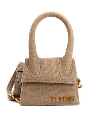 Jacquemus Le Chiquito Linen Top-Handle Bag