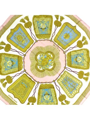 Hermes 'Poste et Cavalerie' Silk Scarf