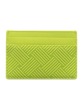 Bottega Veneta Neon Intrecciato Card Holder