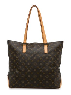 Louis Vuitton Monogram Cabas Mezzo Shoulder Bag