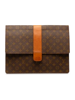 Louis Vuitton Monogram Lena Porte Documents Briefcase