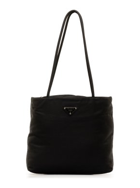 Prada Black Tessuto Tote Bag