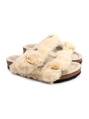 Birkenstock Arizona Big Buckle Shearling Sandals