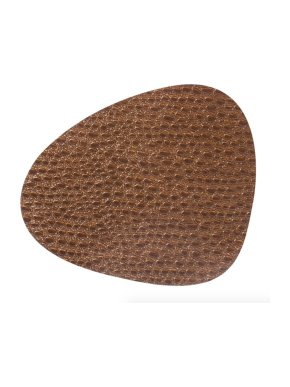 Linddna Brown Lace Curve Placemats (Set of 4)