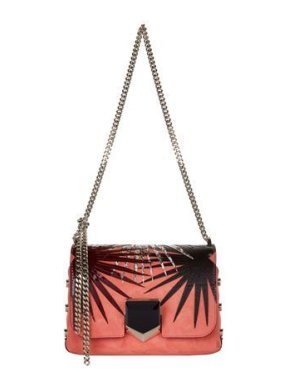 Jimmy Choo Lockett Petite Bag With Palm Embroideries