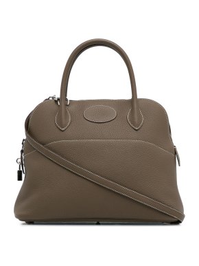 Hermes Etoupe Clemence Bolide 31 PHW