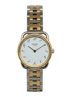 Hermes Quartz Stainless Steel Arceau Watch