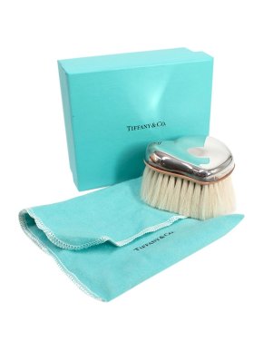 Tiffany & Co. Elsa Peretti® Heart Baby Brush In Sterling Silver