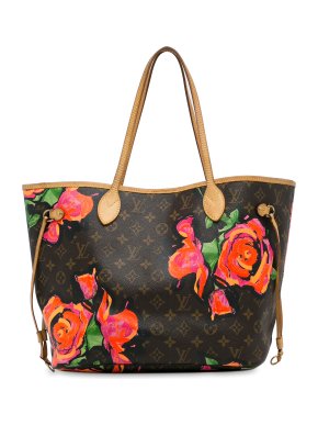 Louis Vuitton Monogram Roses Neverfull MM