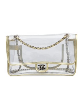 Chanel PVC Medium Single Flap Bag