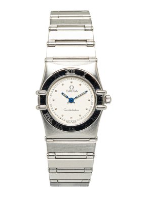 Omega Quartz Stainless Steel Constellation Watch