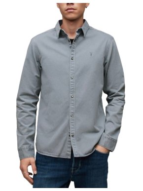 All Saints Staveley Ramskull Embroidered Shirt