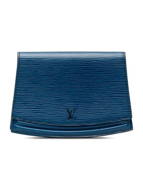 Louis Vuitton Blue Epi Tilsitt Belt Bag